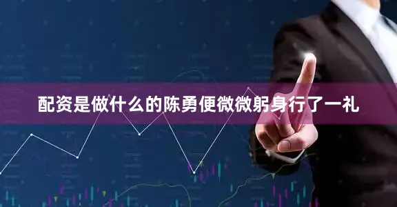 配资是做什么的陈勇便微微躬身行了一礼